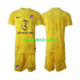 Fußballtrikots Atlético Madrid Torwart Kinder Ausweich Trikotsatz 2024-2025